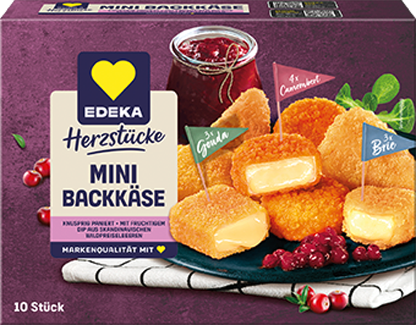 EDEKA Herzstücke Mini-Backkäse