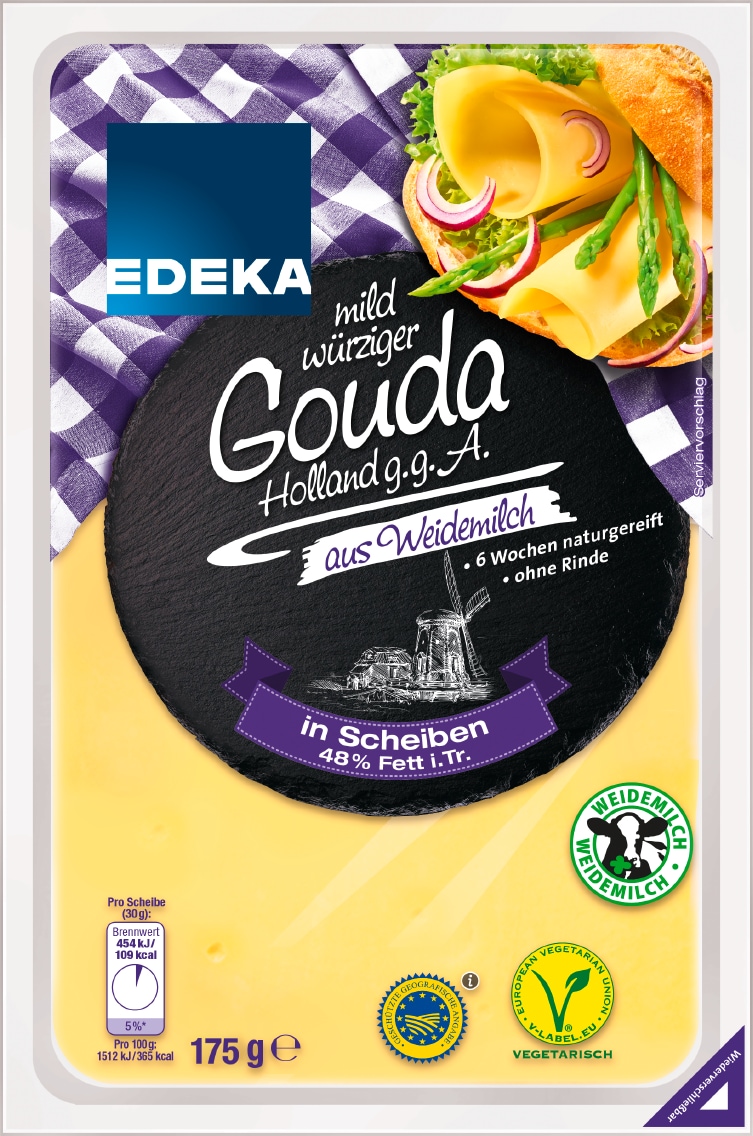 EDEKA Herzstücke Scheibenkäse