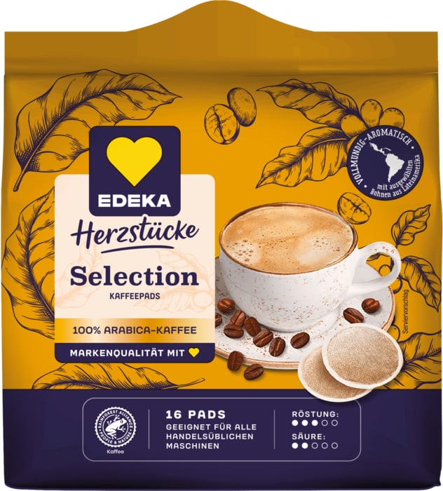 EDEKA Herzstücke Kaffeepads