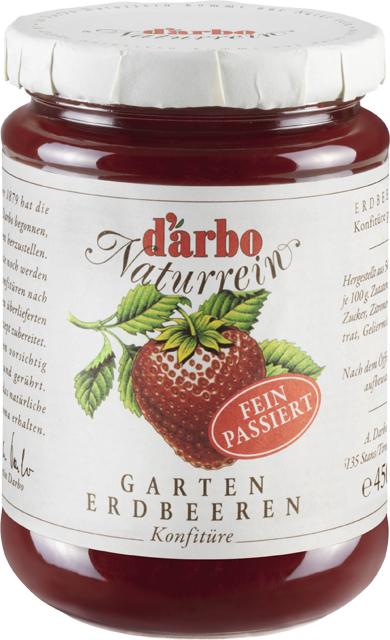 D‘arbo Naturrein Konfitüre  