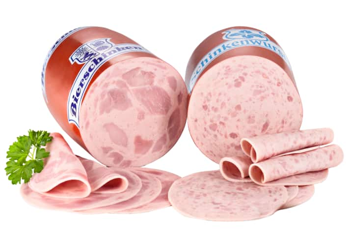 Bierschinken* oder Schinkenwurst*