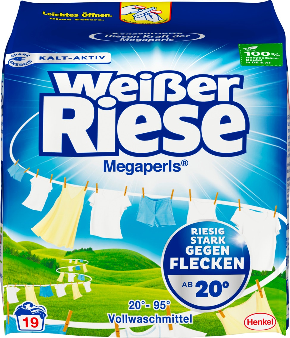 Weißer Riese oder Spee Vollwaschmittel