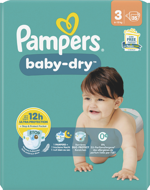 Pampers Windeln Baby-Dry