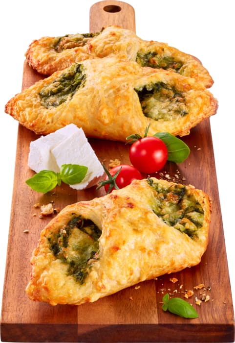Spinat-Käse-Schiffchen*