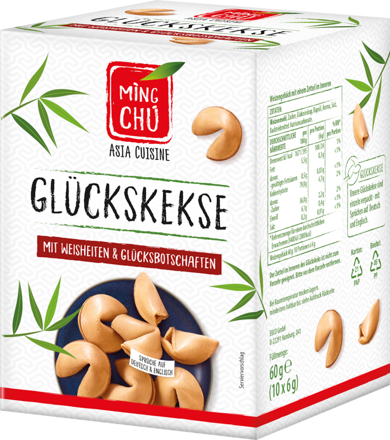 Ming Chu Glückskekse