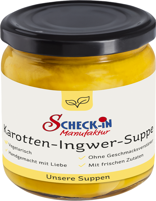 Karotten-Ingwer-Suppe 