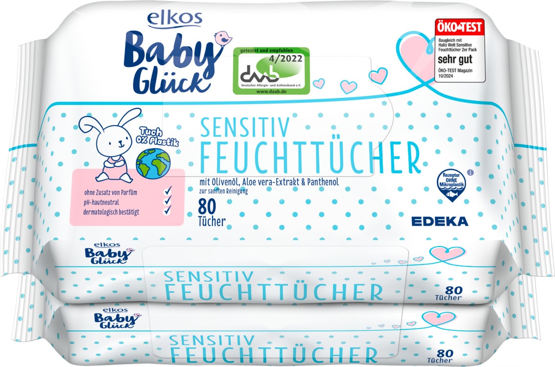 elkos Baby Glück Feuchttücher