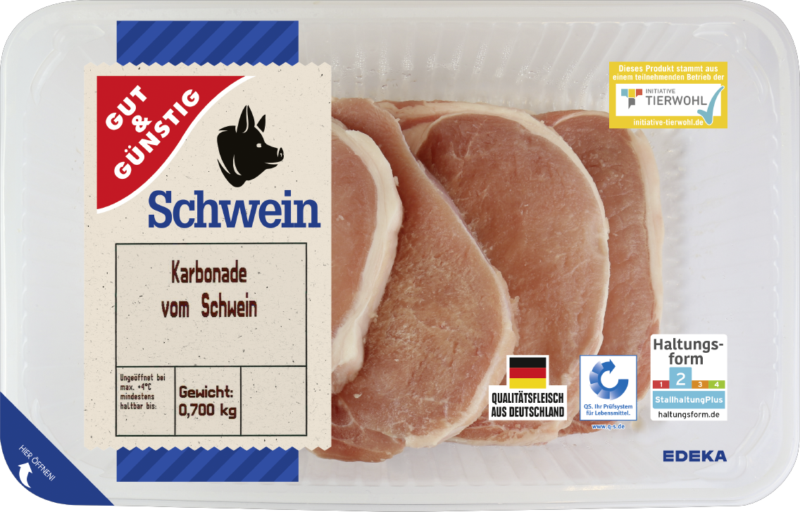 GUT&GÜNSTIG Kotelett vom Schwein