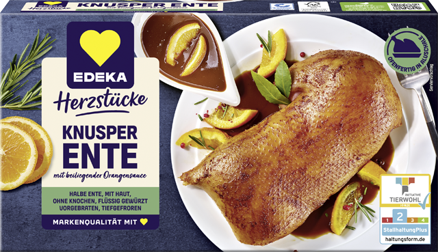 EDEKA Herzstücke Knusper Ente 