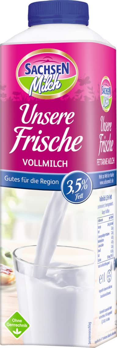 Sachsen Milch Unsere Frische Milch