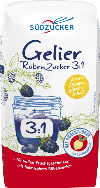 Südzucker Gelier Rübenzucker 3 : 1 