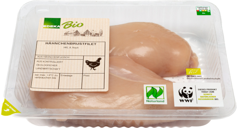 EDEKA Bio WWF Hähnchen Brustfilet