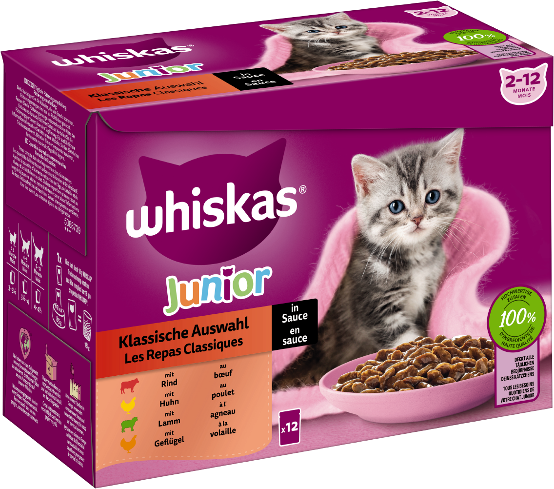 Whiskas Katzen Nassnahrung