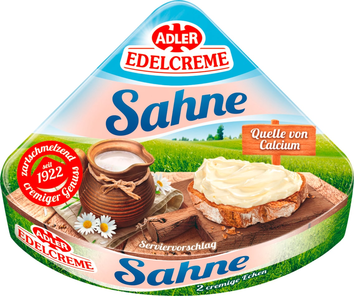 Adler Edelcreme Schmelzkäsezubereitung