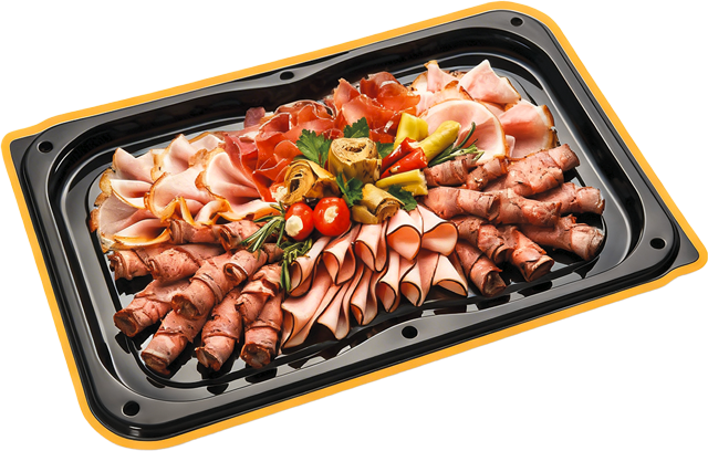 Schinkenbraten Platte für ca. 8 Personen