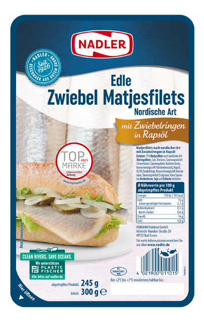 Nadler Edle Zwiebel Matjesfilets