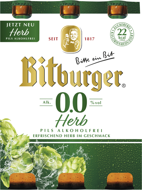 Bitburger Herb alkoholfrei 0,0%