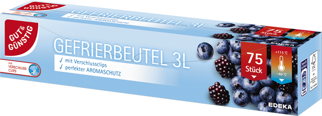 Gut & Günstig Gefrierbeutel