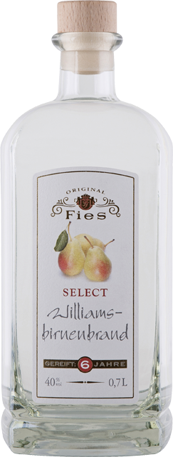 Fies Select Williamsbirnenbrand, Kirschwasser