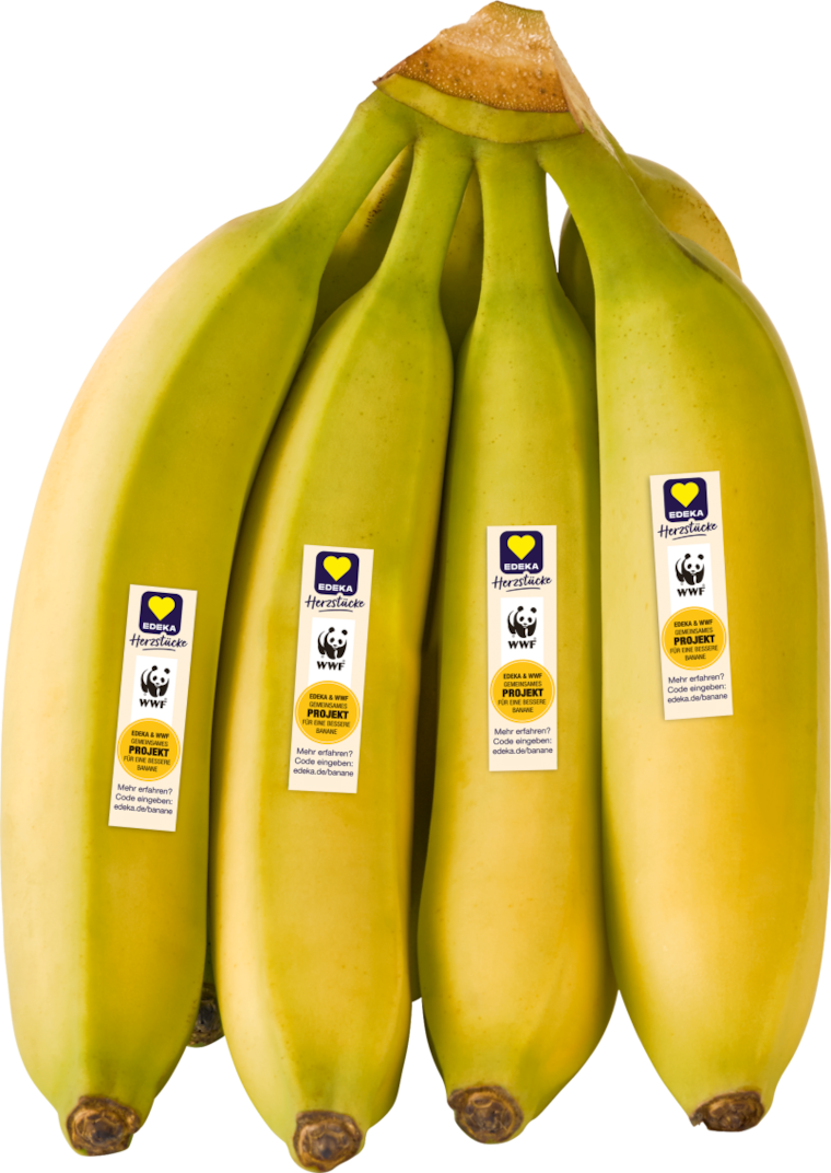 EDEKA Herzstücke, EDEKA Bio, WWF Bananen