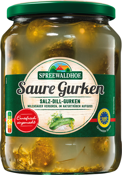 Spreewaldhof Salz-Dill-Gurken