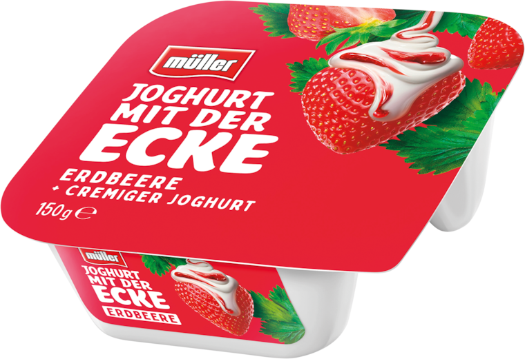 Müller Joghurt mit der Ecke