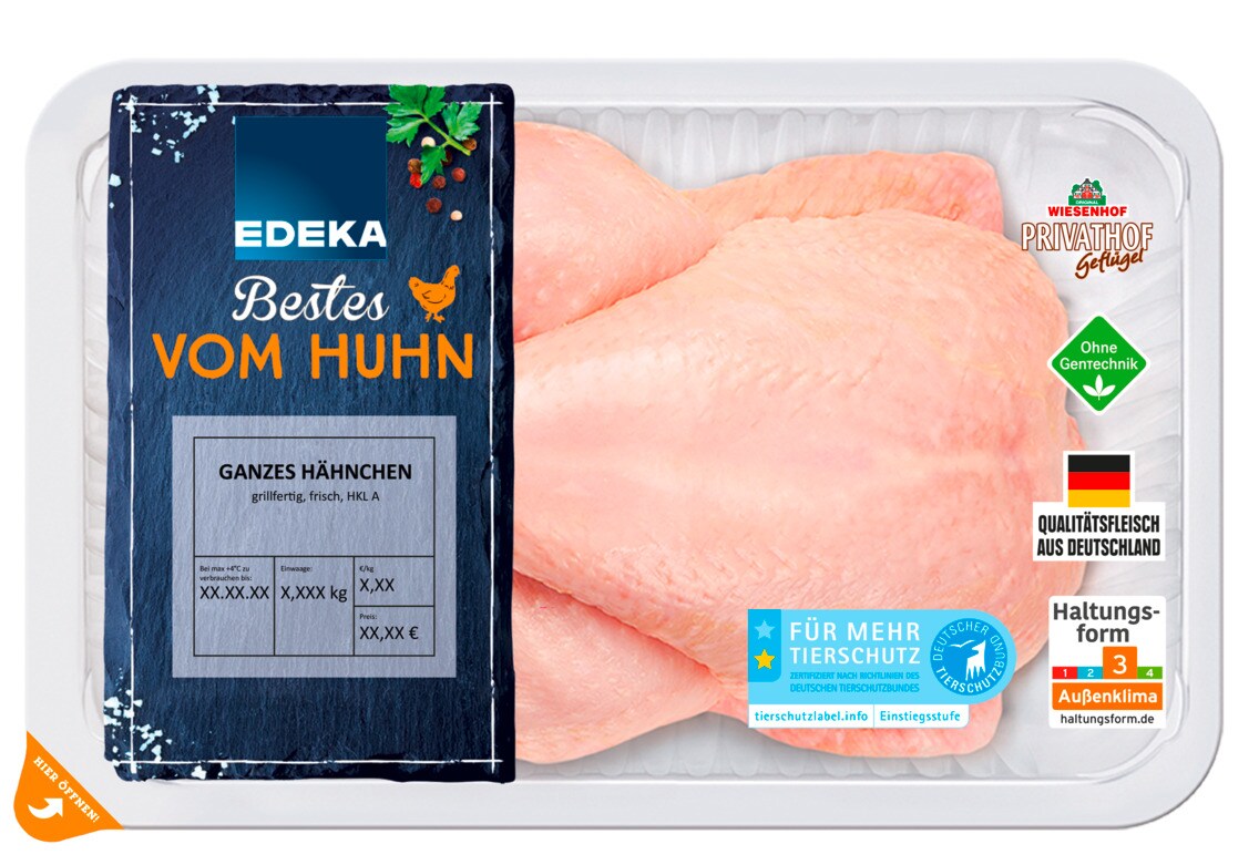EDEKA Bestes vom Huhn Ganzes Hähnchen