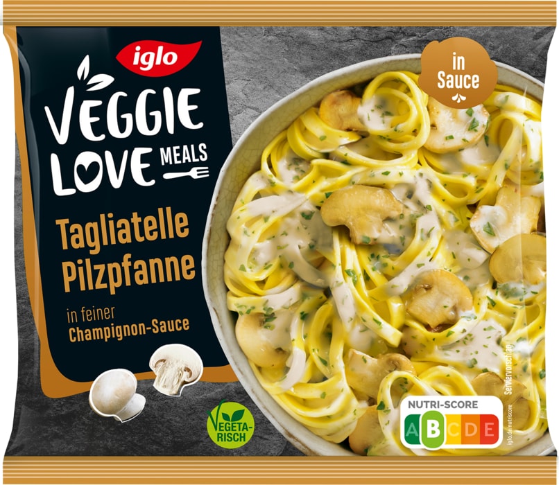 iglo Fertiggericht oder Veggi Love
