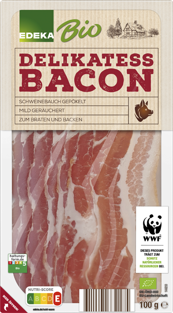 EDEKA Bio Delikatess Bacon