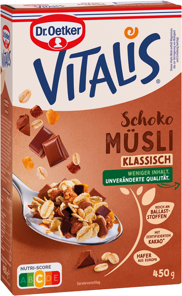 Dr. Oetker Vitalis oder Paula