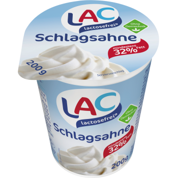 Schwarzwaldmilch LAC lactosefrei Schlagsahne, Sauerrahm oder Crème fraîche