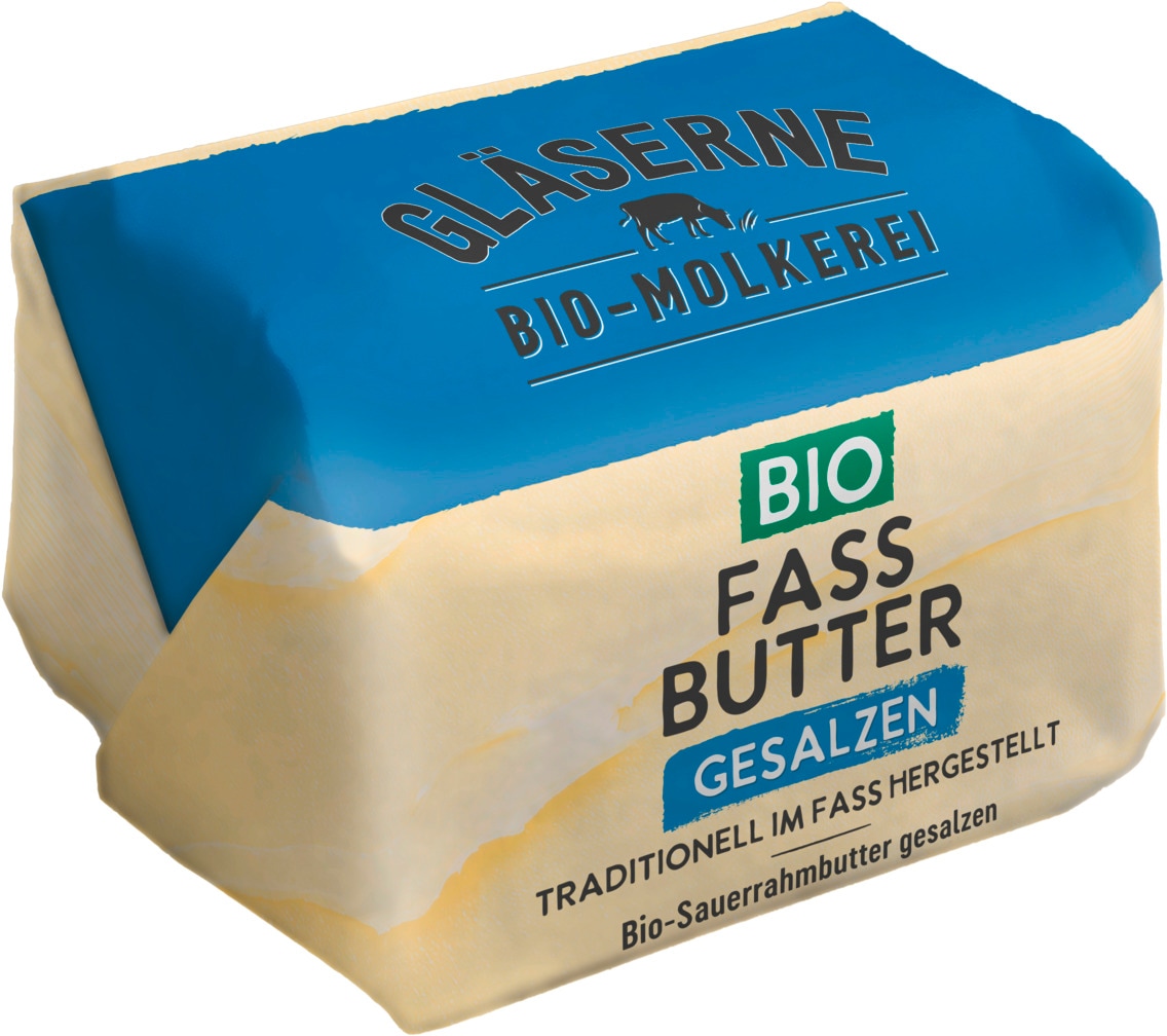 Gläserne Bio-Molkerei Bio Fass Butter