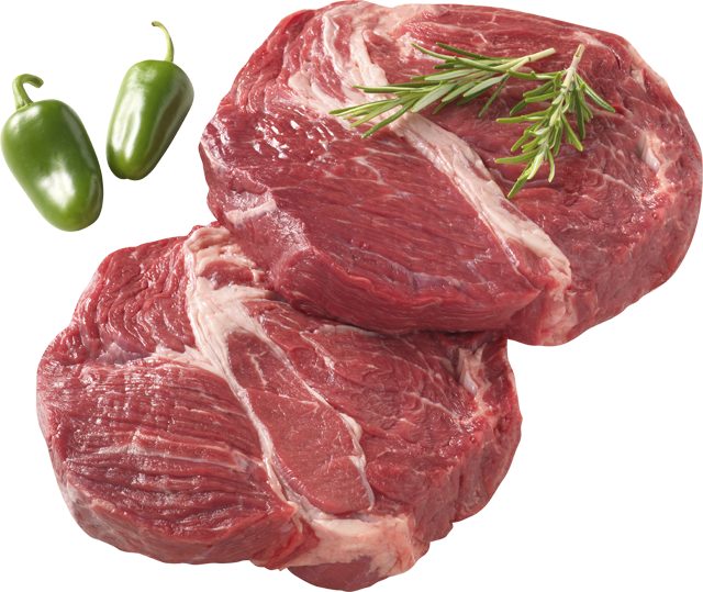 Rinderhochrippensteaks 