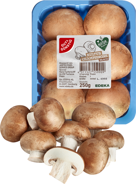 Gut & Günstig Champignons braun