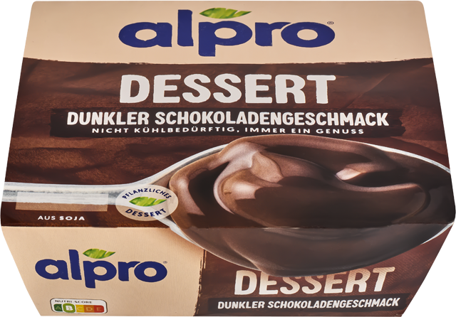 Alpro Soya Dessert Schoko 