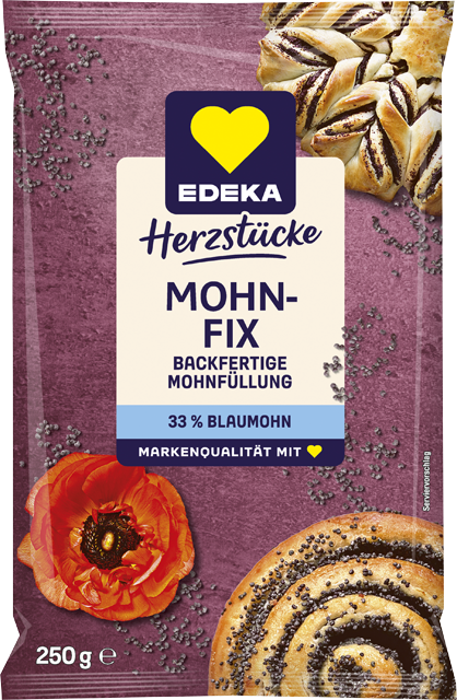 EDEKA Herzstücke Mohnfix 