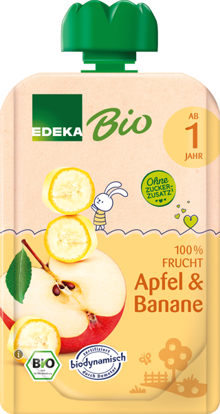 EDEKA Bio Frucht-Quetschbeutel