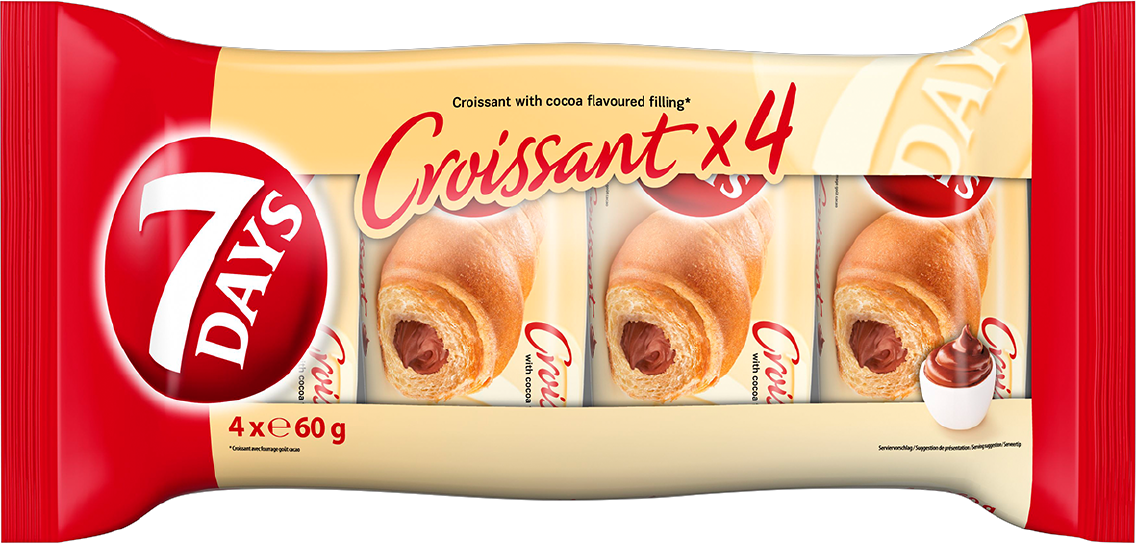 7 Days Croissant mit Cremefüllung