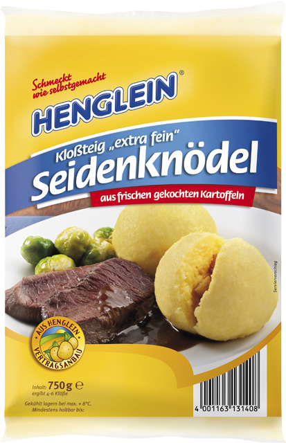 Henglein Kloßteig extra fein für Seidenknödel