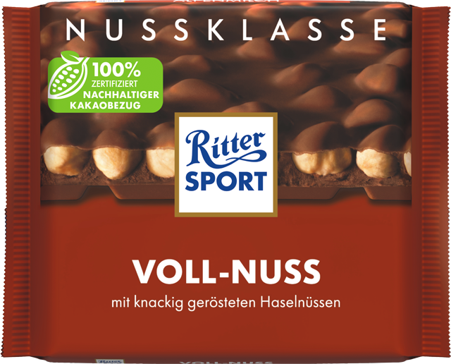 Ritter Sport Nussklasse oder Kakaoklasse