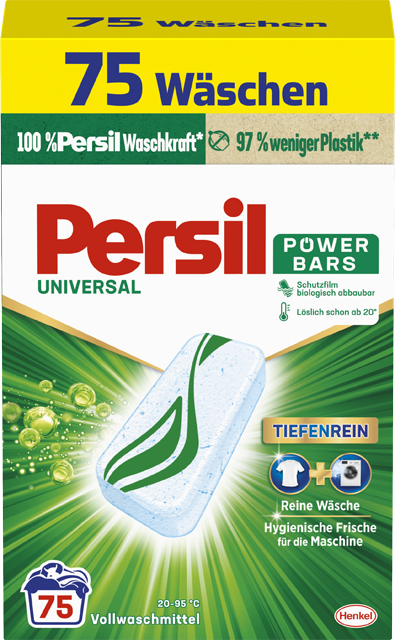 Persil Universal Pulver, Flüssig, Bars 