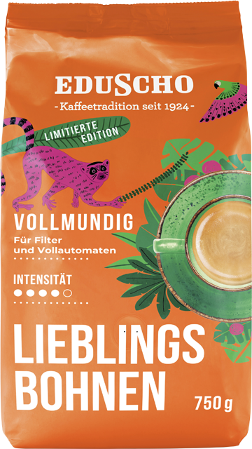 ¹Eduscho Lieblingsbohnen Vollmundig