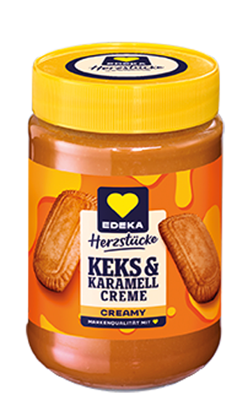 EDEKA Herzstücke Keks&Karamell-Creme