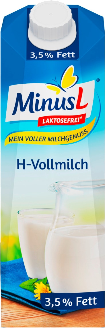 Minus L Laktosefrei H-Milch oder Frische Milch