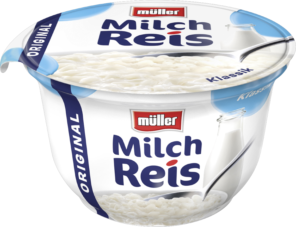 Müller Milchreis oder Grießpudding