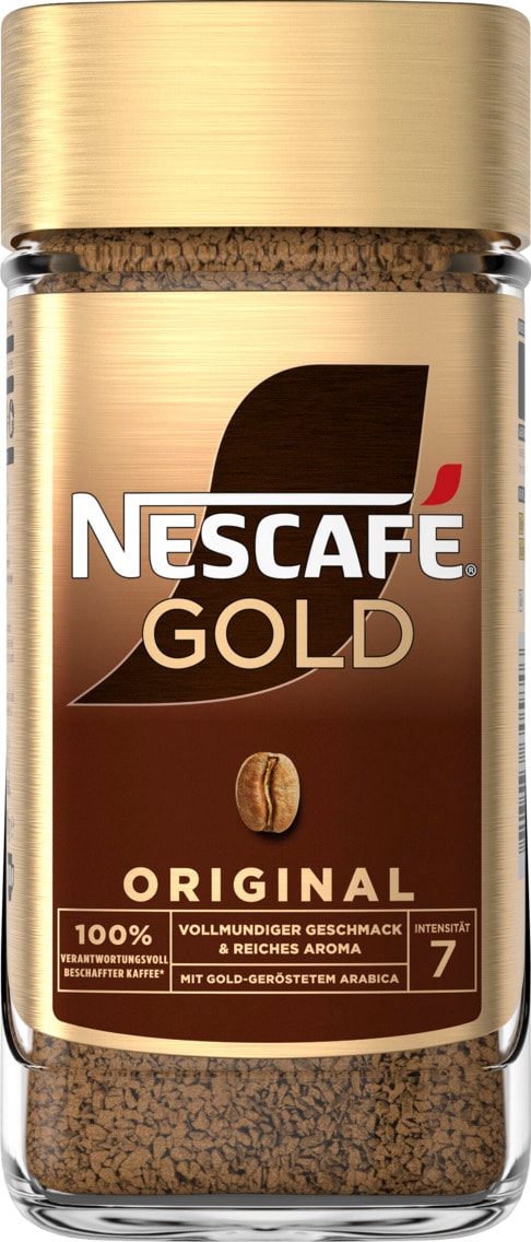 Nescafé Gold löslicher Bohnenkaffee