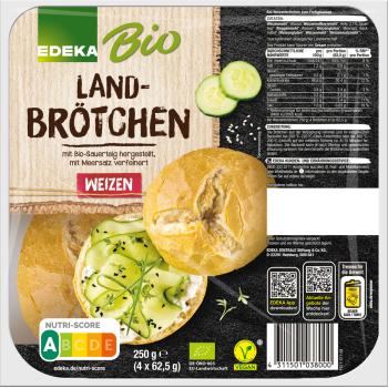 EDEKA Bio - Landbrötchen