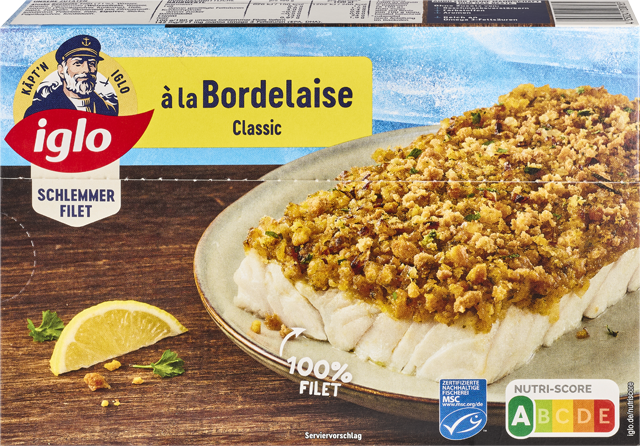 Iglo Schlemmer-Filet, Filegro oder Goldknusper-Filet