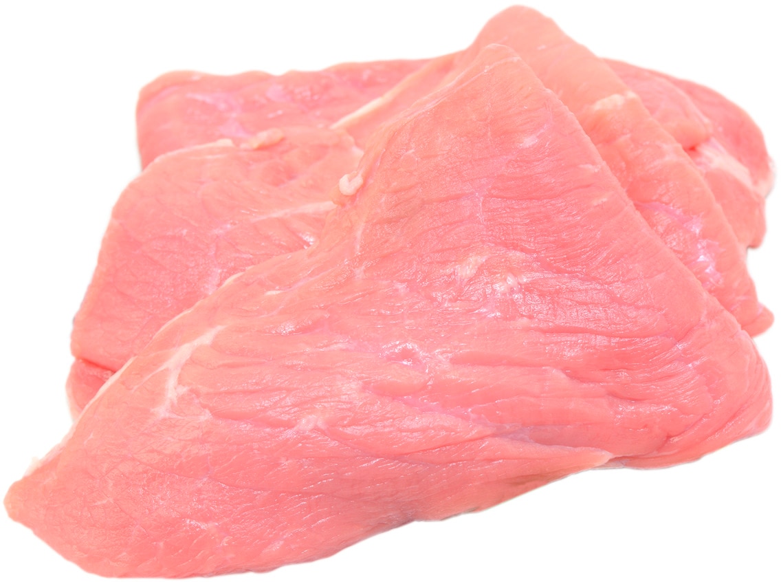Kalbsschnitzel oder -geschnetzeltes