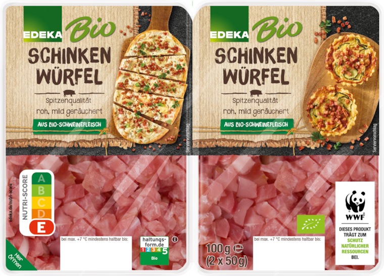 EDEKA Bio Schinkenwürfel